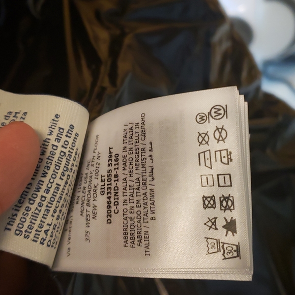 Moncler x Palm Angels Down Vest - Picture 7 of 8